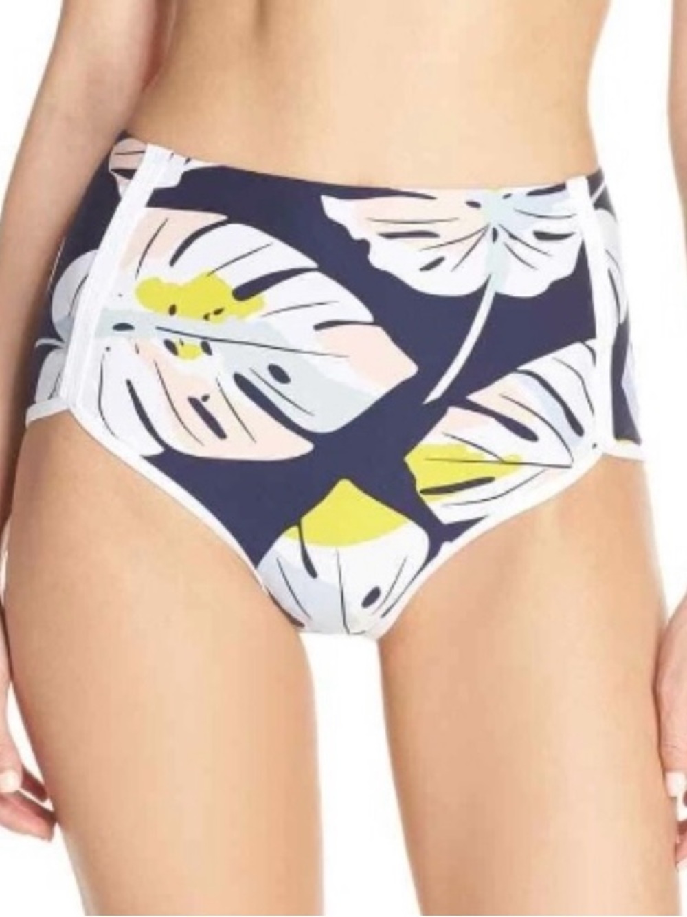 L*SPACE Swim Full Cut Bikini Bottom PALM SPRINGS Size M ‘That Feel Good Fit’ NWT